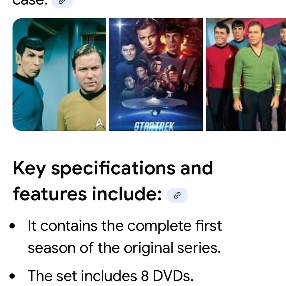 STAR TREK Season One Collector DVD Set - Picture 7 of 7